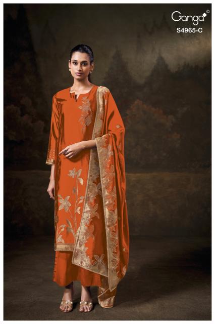 Ganga piyelika 4965 wholesale dress materials in vellore